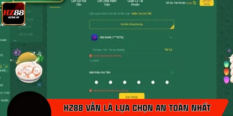 Vì sao HZ88 vẫn là lựa chọn an toàn nhất dù có lỗi không rút được tiền?